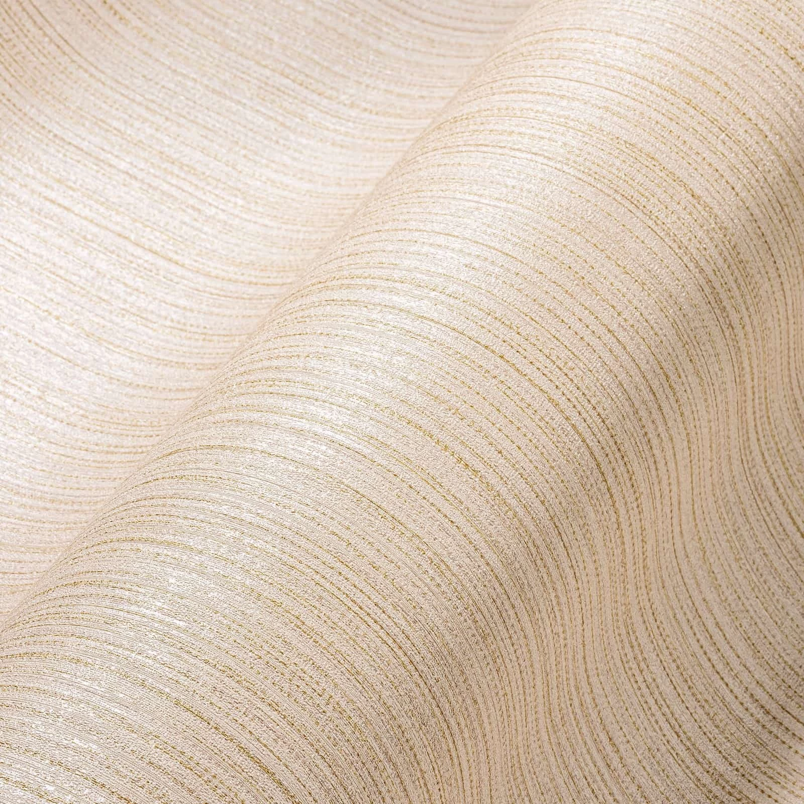 Vliestapete Linien Beige Gold A.S. Creation 38819-6 4 Vliestapete Linien Beige Gold A.S. Creation 38819-6 – Bild 2