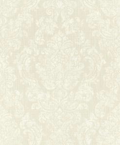 BARBARA Home Tapete Ornament Beige Weiß 522716