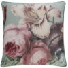 BARBARA Home Collection Kissenbezug Floral Rosa 50x50cm