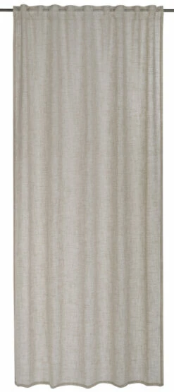 BARBARA Home Collection Schlaufenschal Taupe 140x255cm
