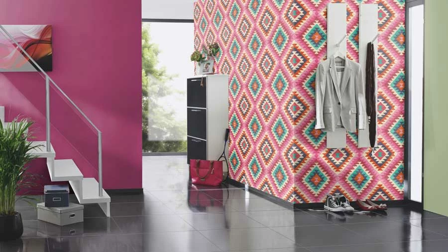 BARBARA Home Tapete Struktur Textil Design Beere 527377 5 BARBARA Home Tapete Struktur Textil Design Beere 527377 – Bild 3