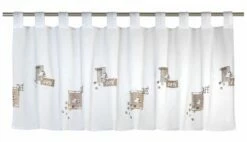 Bistrogardine Cafe Voile Transparent Braun 169404