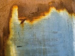 Fototapete Rasch Daniel Geier Linien Blau Gelb 101089