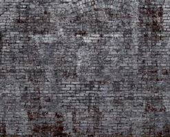 Rasch Fototapete Vlies 940954 Steinoptik Dunkelgrau