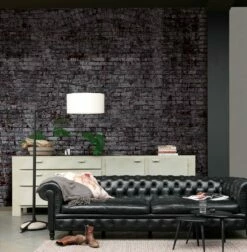 Rasch Fototapete Vlies 940954 Steinoptik Dunkelgrau -Orex Verkäufe Fototapete Vlies Rasch Backstein Dunkelgrau 940954 63216082 2