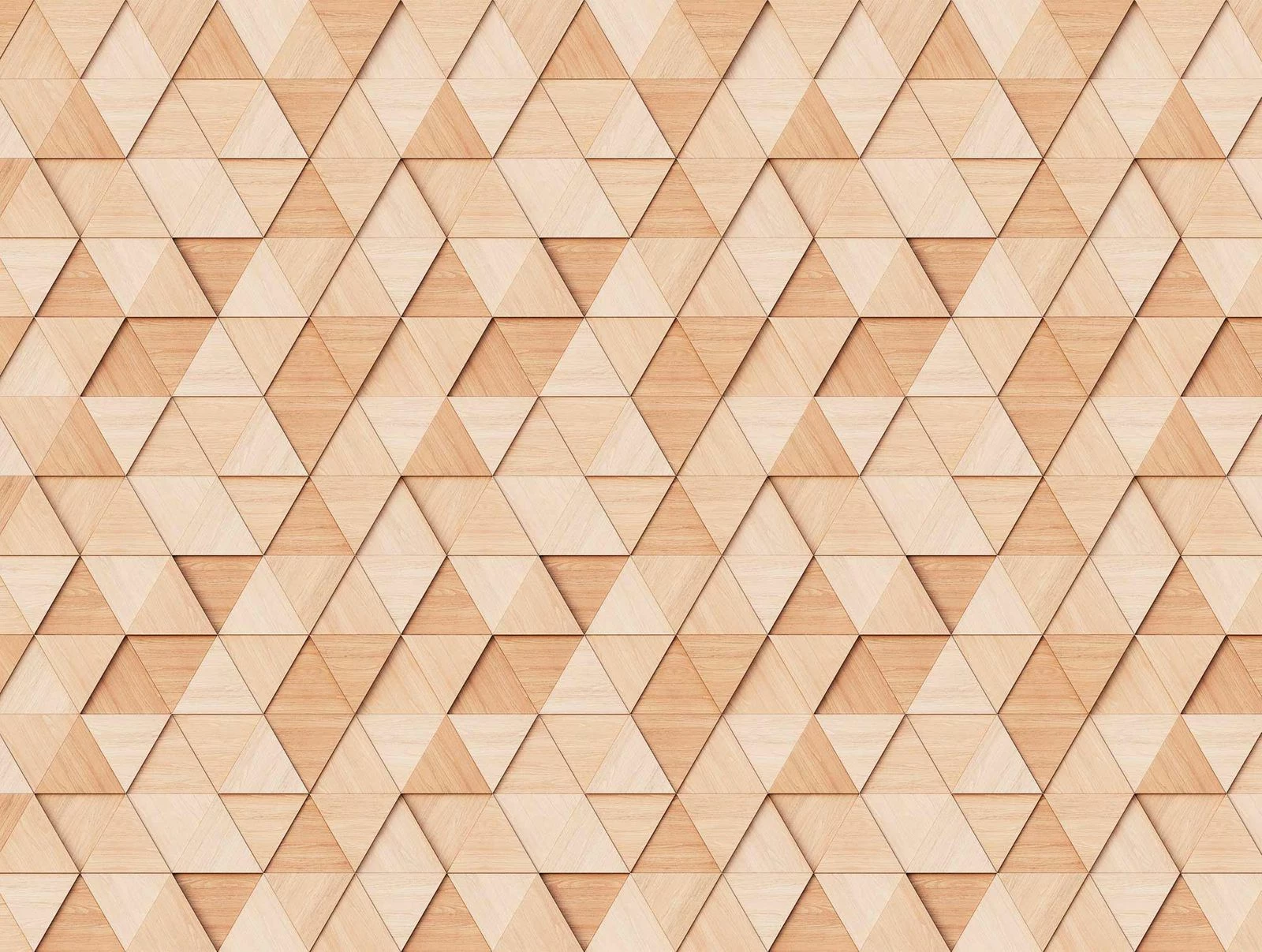 Fototapeten 3D Dreiecke Holz Grafisch Braun 38288-1 4 Fototapeten 3D Dreiecke Holz Grafisch Braun 38288-1 – Bild 2