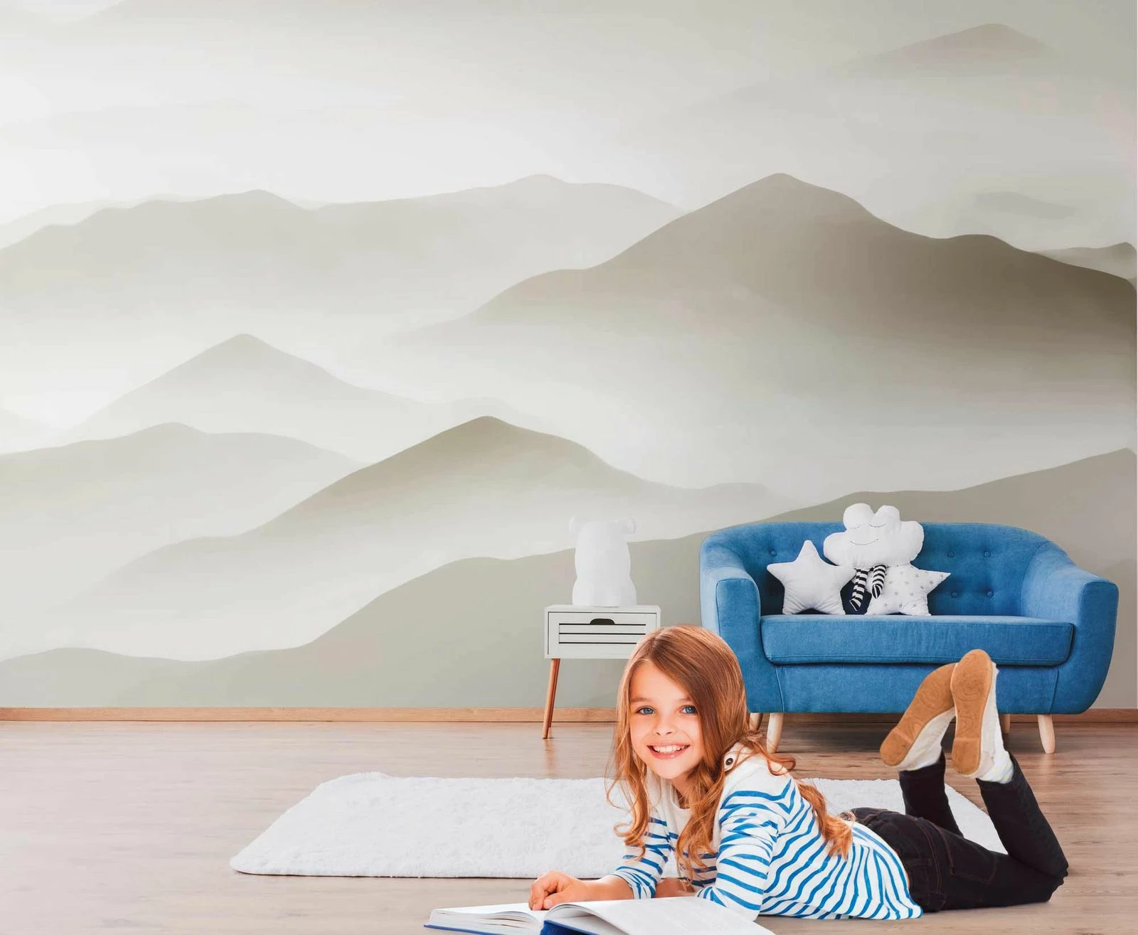 Fototapeten Berge Panorama Grau Vlies 38308-1 3 Fototapeten Berge Panorama Grau Vlies 38308-1