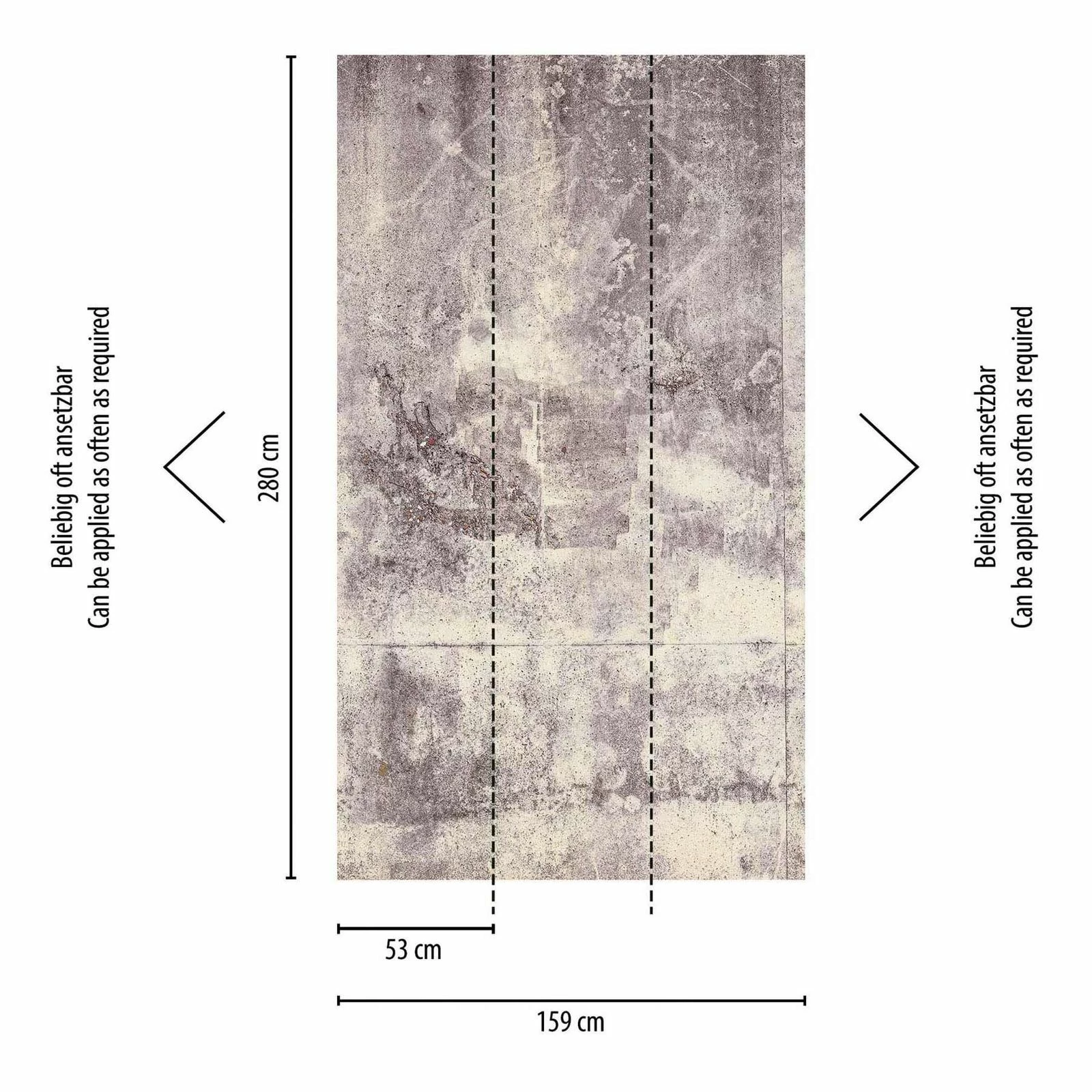 Fototapeten Mauer Beton Putz Grau Braun Vlies 38339-1 5 Fototapeten Mauer Beton Putz Grau Braun Vlies 38339-1 – Bild 3