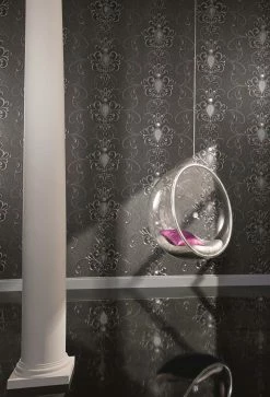 Glööckler Tapete Vlies Ornament Diamant Anthrazit 54853 -Orex Verkäufe Gloeoeckler Tapete Vlies Ornament Diamant anthrazit 54853 174742