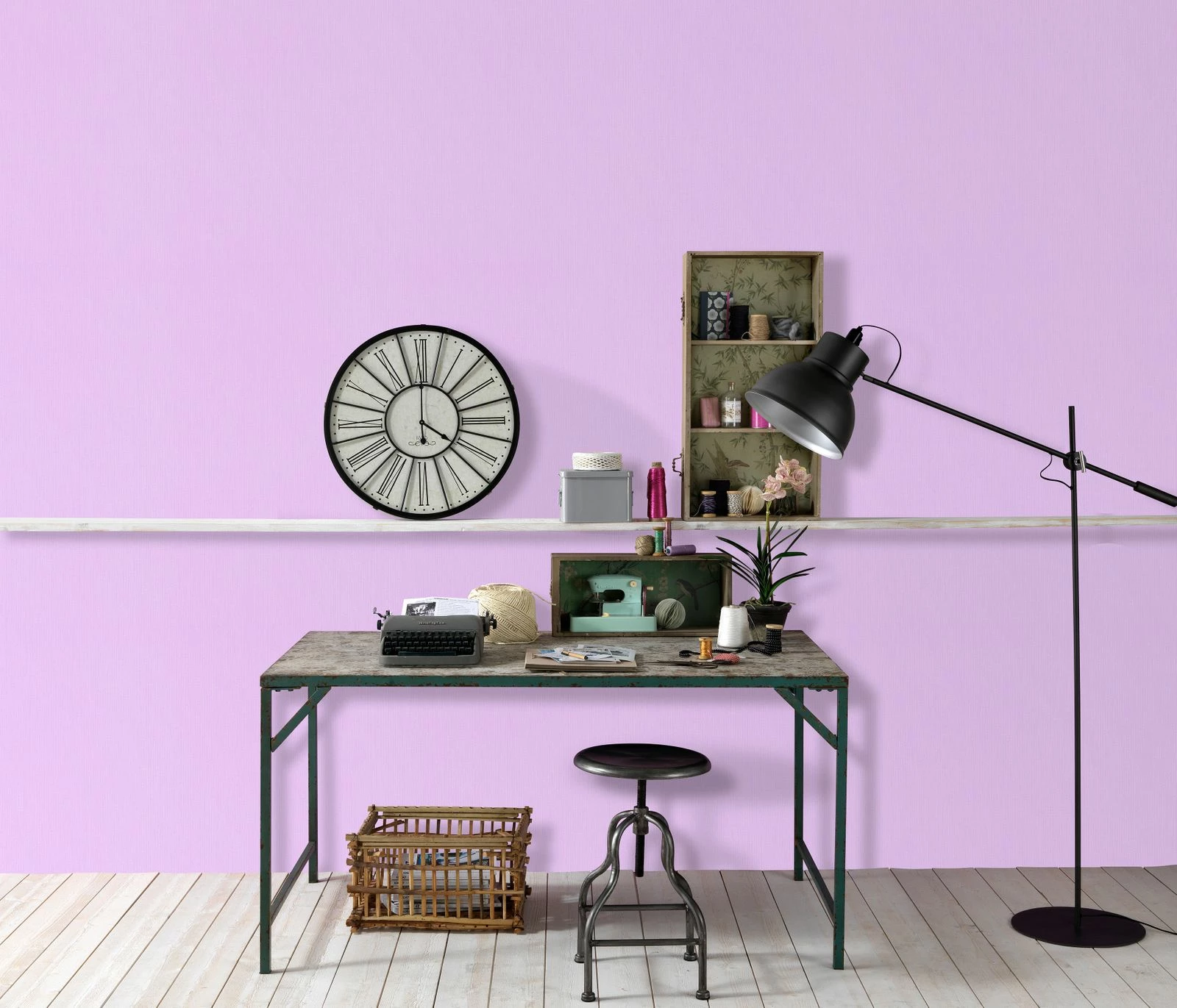 Kindertapete Sweet And Cool Einfarbig Pink 10166-17 3 Kindertapete Sweet And Cool Einfarbig Pink 10166-17