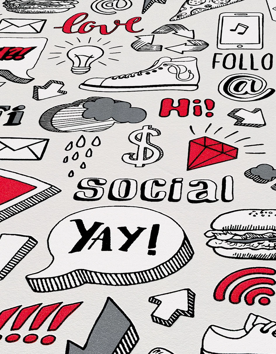 Kindertapete Sweet And Cool Grafik Komik Grau 10163-10 7 Kindertapete Sweet And Cool Grafik Komik Grau 10163-10 – Bild 5