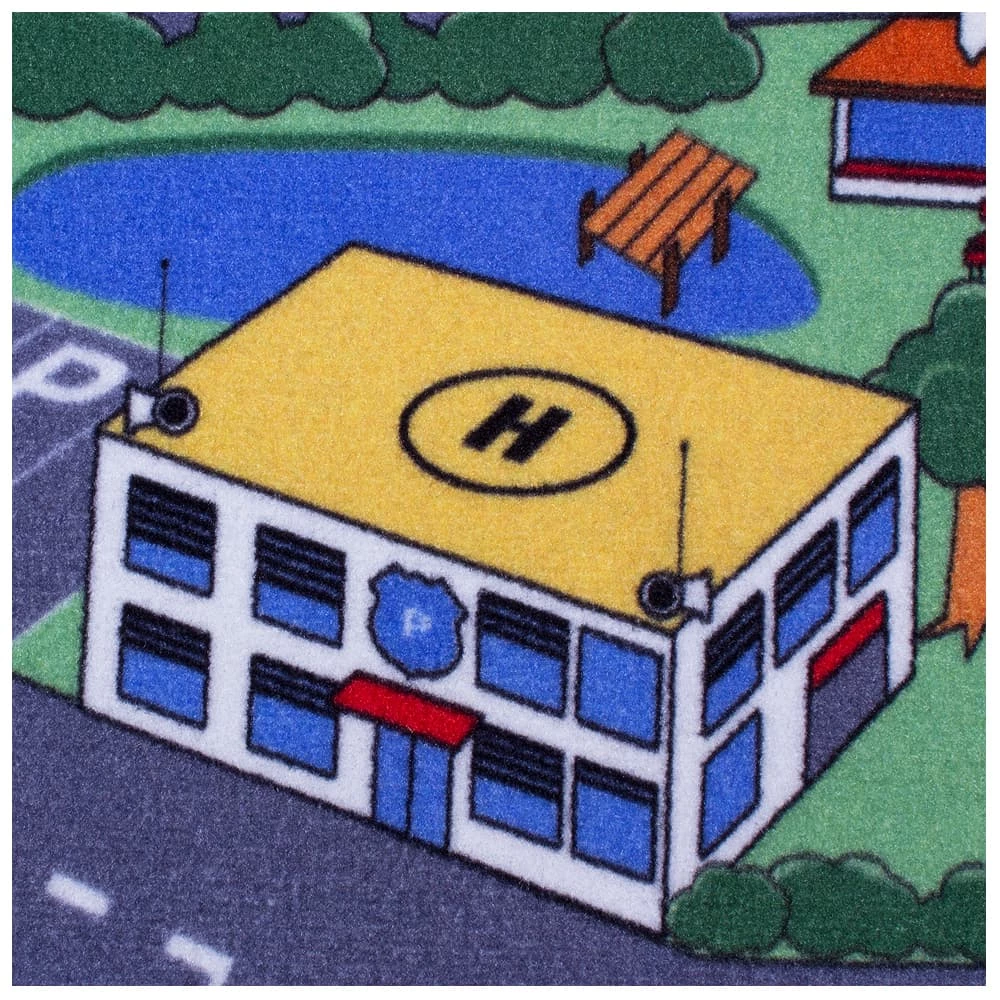 Kinderteppich Crooz WASCHBAR Rutschhemmend 95x133 Cm 4 Kinderteppich Crooz WASCHBAR Rutschhemmend 95x133 Cm – Bild 2