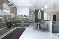 Küchenläufer Küchenteppich Vintage Schwarz Weiß Waschbar -Orex Verkäufe Kuechenlaeufer Kuechenteppich Vintage schwarz weiss waschbar 63205499 2