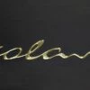 Colani Dekoelement Marburg Schriftzug Gold 76970