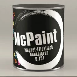 McPaint Magnetfarbe Effektlack Seidenmatt 750ml