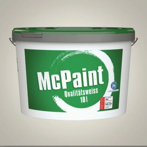 McPaint Qualitätsweiss Decken- Und Wandfarbe 10l -Orex Verkäufe McPaint Qualitaetsweiss Decken und Wandfarbe 10l 63210384