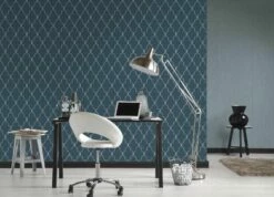 Michalsky Tapete Vlies Grafisch Grün Mint 36502-4 -Orex Verkäufe Michalsky Tapete Vlies Barock gruen mint 36502 4 2