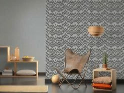 Michalsky Tapete Vlies Gestreift Dunkel-grau 36499-4 -Orex Verkäufe Michalsky Tapete Vlies gestreift dunkelgrau 36499