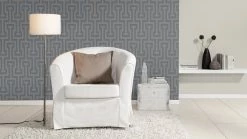 Rasch Vlies Tapete Glitter Greige Silber Glitzer 523188 -Orex Verkäufe Rasch Vlies Tapete Glitter Greige Silber Glitzer 2