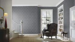 Rasch Vlies Tapete Glitter Greige Silber Glitzer 523188 -Orex Verkäufe Rasch Vlies Tapete Glitter Greige Silber Glitzer 3