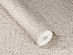 Vliestapete Rasch 751338 Kroko Optik Grau Weiß -Orex Verkäufe Rasch Vliestapete Krokodil Grau Weiss 751338 63215916 1
