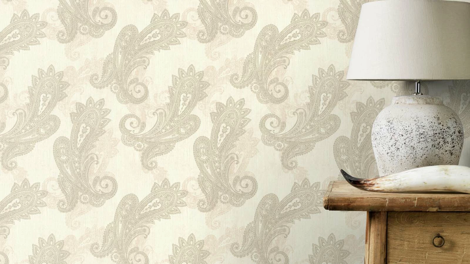 Vliestapete Rasch 746419 Ornamente Weiß Silber Metallic 3 Vliestapete Rasch 746419 Ornamente Weiß Silber Metallic