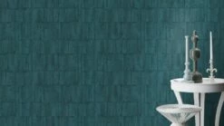 Tapete Barbara Home Collection Putzoptik Petrol