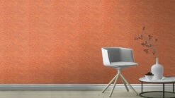 Tapete Barbara Home Collection Zickzack Beige-Orange