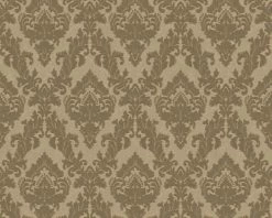 Flock Tapete Ornament Beige Taupe Architects Paper 33582-4