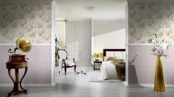 Tapete Vlies Streifen Mit Blumen Creme-beige 30446-1 11 Tapete Vlies Streifen Mit Blumen Creme-beige 30446-1 -Orex Verkäufe Tapete Floral creme gruen AS Romantica 30446 1 1 1