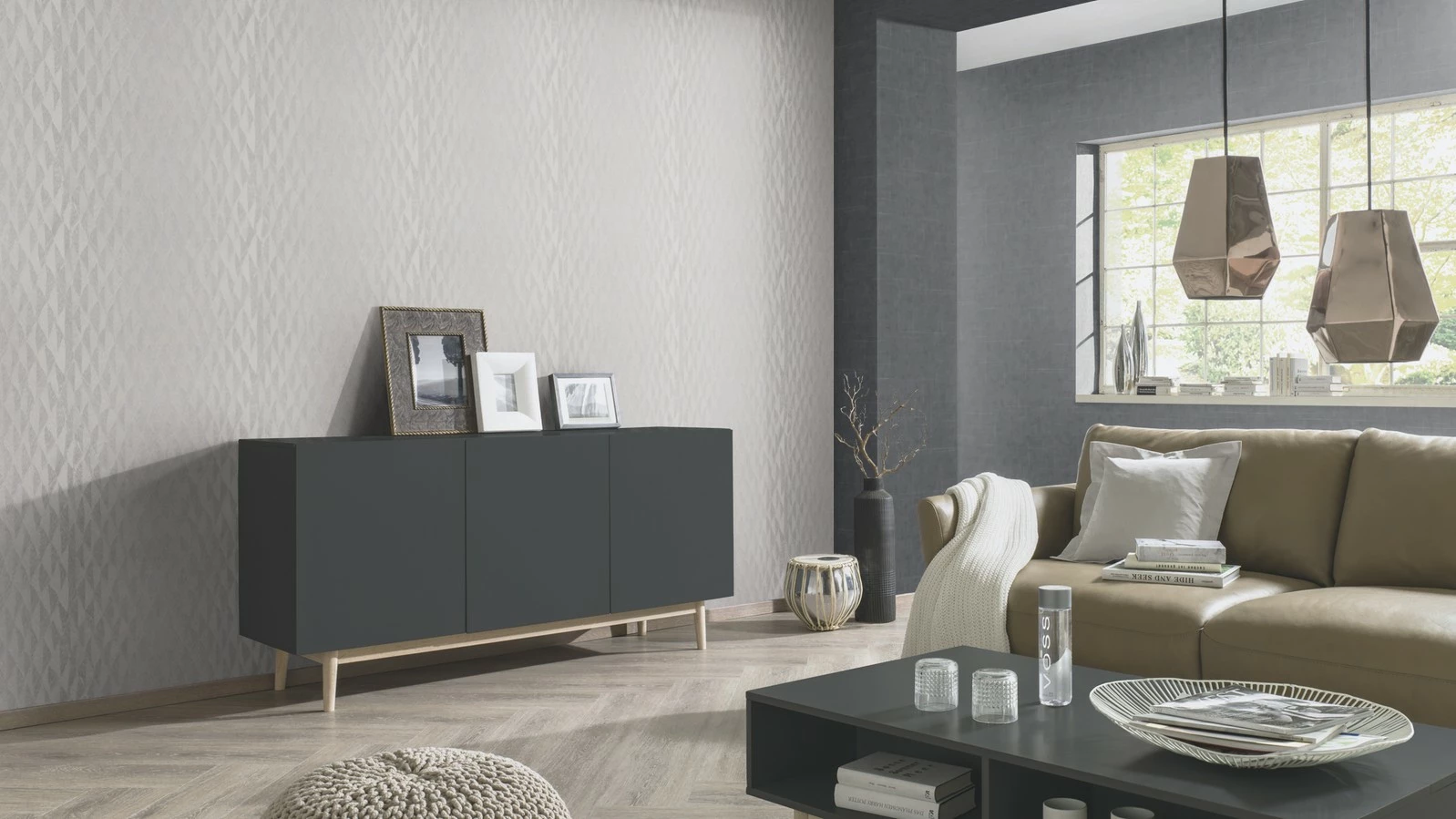 Tapete Guido Maria Kretschmer Federn Silber 10049-37 4 Tapete Guido Maria Kretschmer Federn Silber 10049-37 – Bild 2