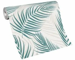 Tapete Guido Maria Kretschmer Palmen Creme Blau10221-19 -Orex Verkäufe Tapete Guido Maria Kretschmer Palmen creme 10221 19 63210163 4