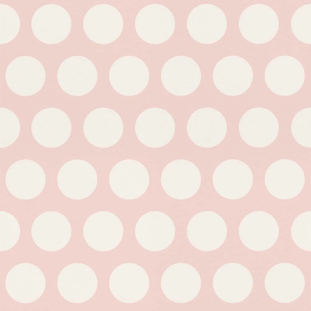 Vliestapete Kinder Kreise Rosa Weiß World Wide Walls 128859 3 Vliestapete Kinder Kreise Rosa Weiß World Wide Walls 128859