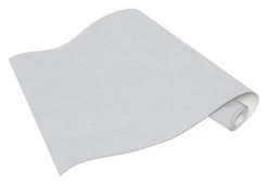 Tapete Vlies Einfarbig Meliert Grau Weiß 10034-10