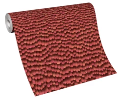 Tapete Vlies 10129-06 Federn 3D Rot