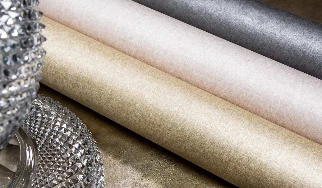 Tapete Vlies 297644 Einfarbig Gold 4 Tapete Vlies 297644 Einfarbig Gold – Bild 2