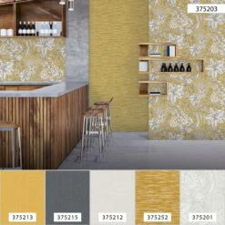 Tapete Vlies 37520-3 Dschungel Gelb Weiß Grau 15 Tapete Vlies 37520-3 Dschungel Gelb Weiß Grau -Orex Verkäufe Tapete Vlies 37520 3 Dschungel gelb weiss grau 63206017 3