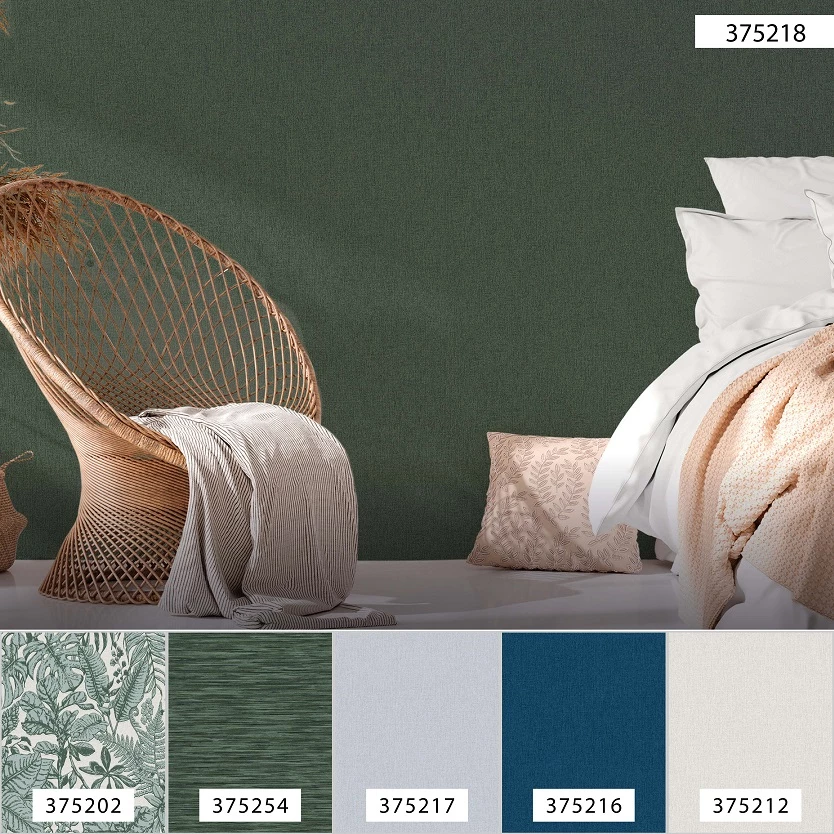 Tapete Vlies 37521-8 Einfarbig Grün 9 Tapete Vlies 37521-8 Einfarbig Grün – Bild 7