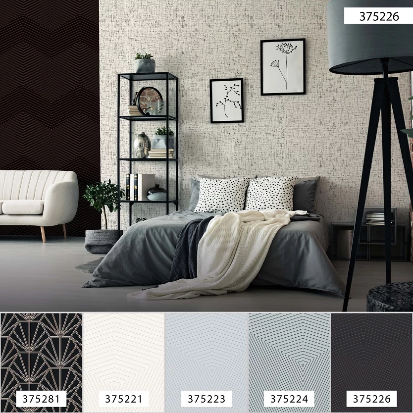 Tapete Vlies 37522-6 Geometrisch Schwarz Bronze 11 Tapete Vlies 37522-6 Geometrisch Schwarz Bronze – Bild 9