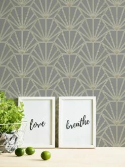 Tapete Vlies 37528-5 Ornamente Grau Gold Weiß -Orex Verkäufe Tapete Vlies 37528 5 Ornamente grau gold weiss 63206059 5