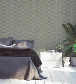 Tapete Vlies 37528-5 Ornamente Grau Gold Weiß -Orex Verkäufe Tapete Vlies 37528 5 Ornamente grau gold weiss 63206059 6