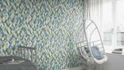 Barbara Home Vliestapete Grafik Türkis Gelb Grau 536744 -Orex Verkäufe Tapete Vlies 536744 Grafik tuerkis gelb grau 63203593 3