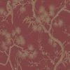 Tapete Vlies Bäume Floral Rot Kupfer Metallic 37867-1