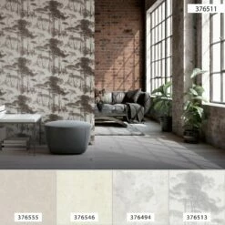 Tapete Vlies Bäume Strukturiert Weiß Braun 37651-1 -Orex Verkäufe Tapete Vlies Baeume weiss braun 37651 1 63205686 7