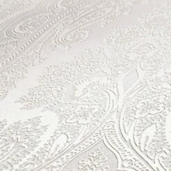 Tapete Vlies Barock-Design Grau Silber 38708-4 -Orex Verkäufe Tapete Vlies Barock Design grau silber 38708 4 63211233 2
