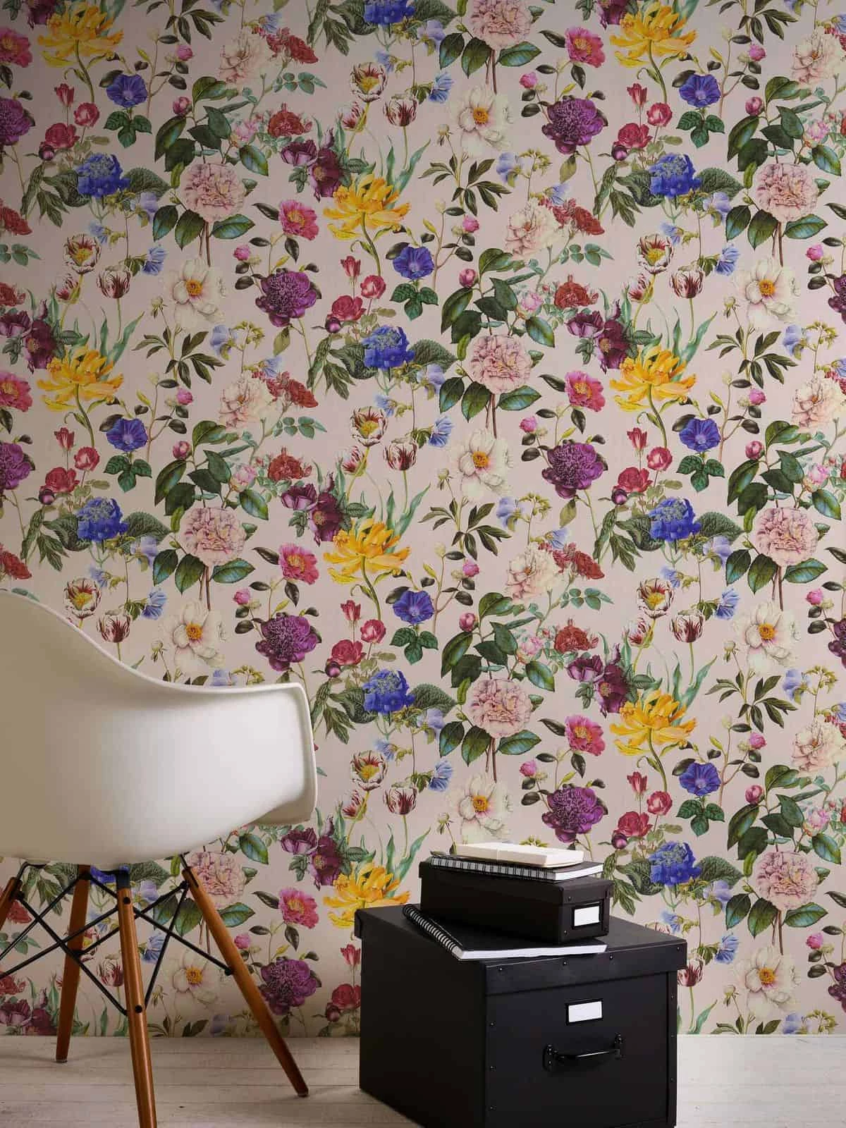 Tapete Vlies Blüten Rosa Grün Jette Joop 37336-3 7 Tapete Vlies Blüten Rosa Grün Jette Joop 37336-3 – Bild 5