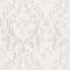 Vliestapete Damast Floral Cremeweiss Silber Glanz 30601 -Orex Verkäufe Tapete Vlies Damast Floral cremeweiss silber Glanz 30601 192279