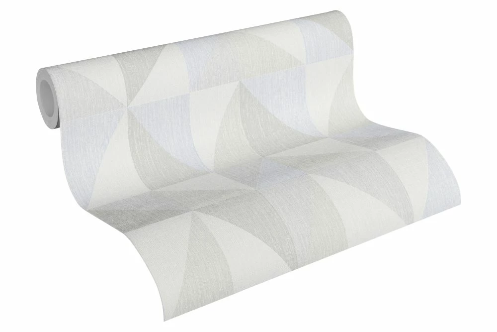 Tapete Vlies Dreieck Grafisch Grau Blau AS Creation 35181-3 4 Tapete Vlies Dreieck Grafisch Grau Blau AS Creation 35181-3 – Bild 2