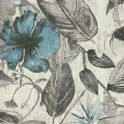 Tapete Vlies Dschungel Blumen Grauweiß Blau 37216-2 -Orex Verkäufe Tapete Vlies Dschungel Blumen grauweiss blau 37216 2 63202185 10