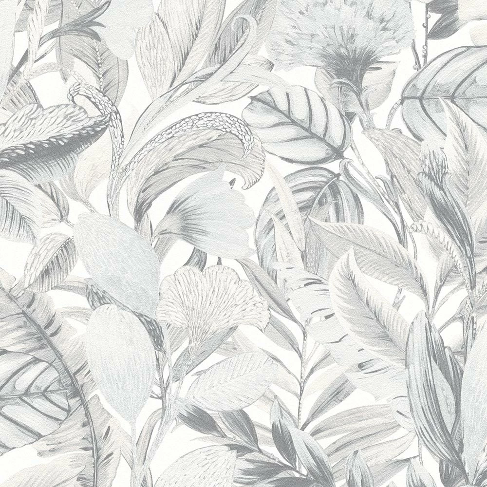 Tapete Vlies ELLE Blumen Floral Grau Weiß 10202-10 5 Tapete Vlies ELLE Blumen Floral Grau Weiß 10202-10 – Bild 3